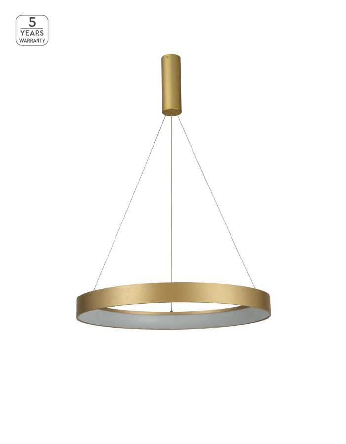 SE LED 60 AMAYA PENDANT GOLD MAT HOMELIGHTING 77-8147