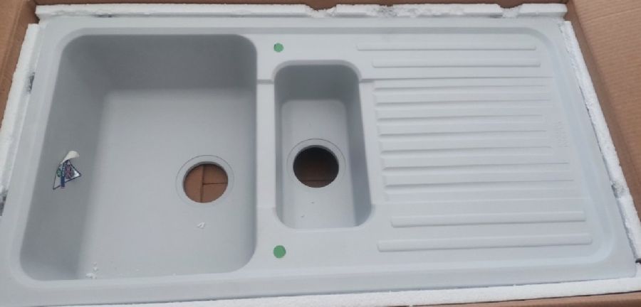 ΝΕΡΟΧΥΤΗΣ ΓΡΑΝΙΤΕΝΙΟΣ 150 PLATINUM 97X51 ΓΙΑ ΕΡΜΑΡΙΟ 60ΕΚ. - CARRON 150-1430