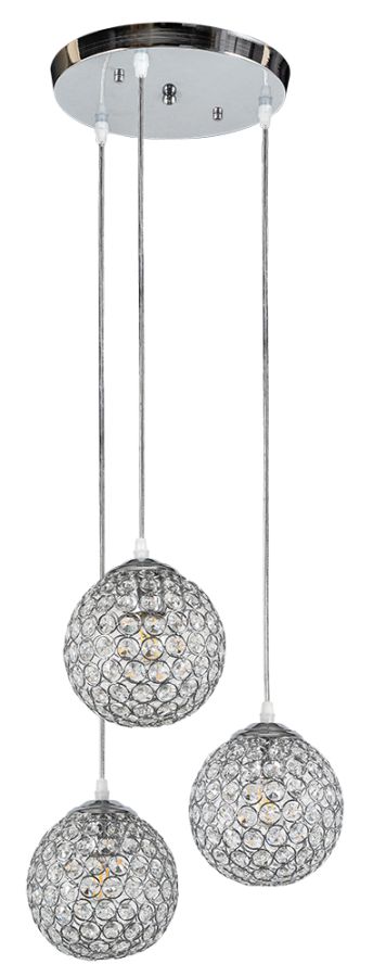 PDC 3459-3 CR 3/Φ ΜΠΑΛΙΤΣΕΣ ΚΡΥΣΤΑΛΛΑ 3ΧΕ27 ARlight 0084447