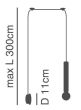 SE21-GM-5-BL1W ADEPT TUBE GOLD MATT Gold Matt Pendant+ HOMELIGHTING 77-8904