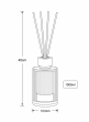 Αρωματικό Χώρου με Sticks 1000ml Cashmere Silk MRShome DF-0078003