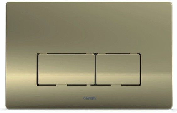 Πλακέτα Χειρισμού Key, WISA ( 8050409233) KEY WISA PVD Gold Brushed F092-211