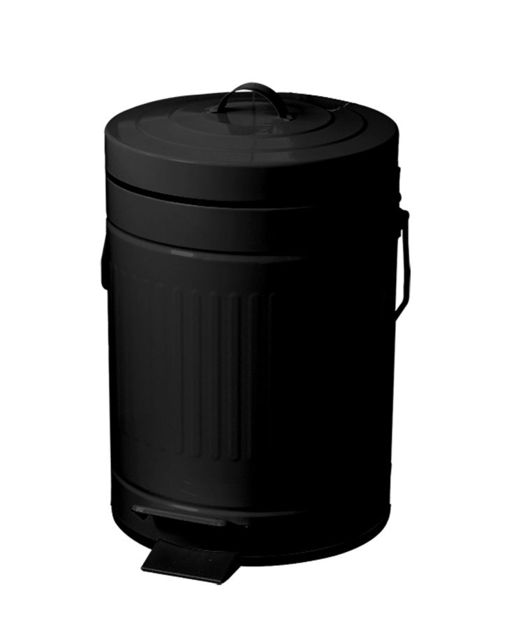 Κάδος Απορριμμάτων 5L Μεταλλικός Soft Close Μαύρος MRShome DS-9114S10