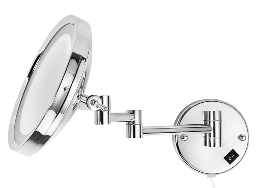 Μεγενθυτικός Καθρέφτης Led Χρώμιο Bronze Art Μεγενθυτικοί 67H7-10-L