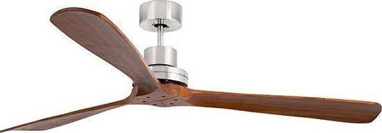 Ανεμιστήρας Οροφής Ø168,5 εκ. Τηλεχειριστήριο, 3 Πτερύγια Ξύλο Καφέ Faro Lantau-G Matt Extra Large 33464 