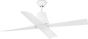Ανεμιστήρας Οροφής Ø127cm IP44 DC Motor 4 Πτερύγια Λευκός, Ιδανικός για σπίτι πλάι στη θάλασσα Faro Typhon 33480 