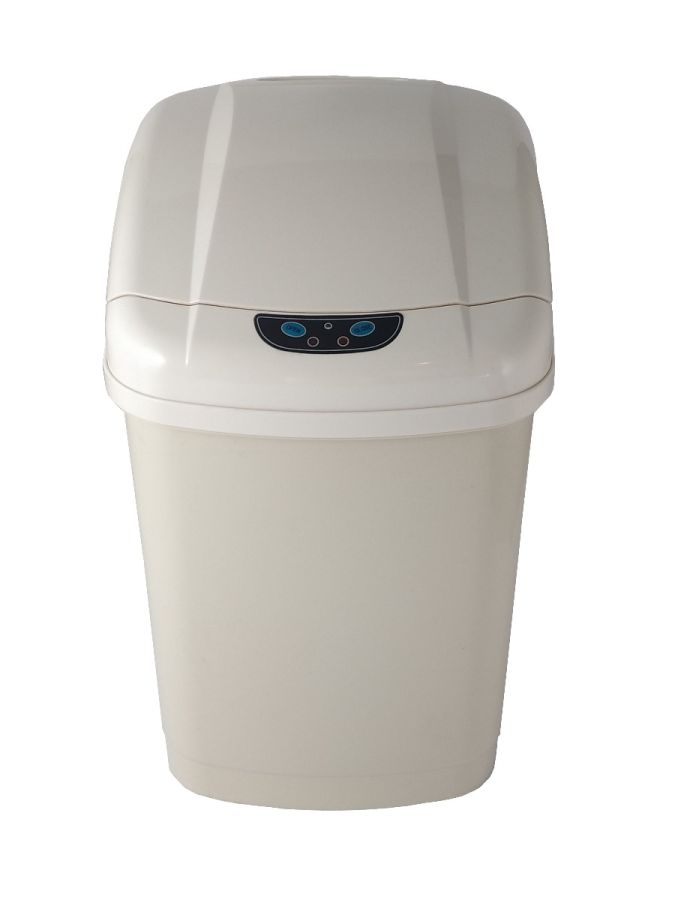Αυτόματος Κάδος με φωτοκύτταρο 18 lt, 26x33x40cm Πλαστικό Γαλακτερό Λευκό Favorite Plastic Squirell EAD101118FPW