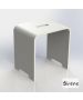 Κάθισμα Ντουζιέρας Design 38x38x31 Sirene White Matt DES3831-301