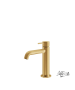 Μπαταρία Νιπτήρα με Βαλβίδα Clic-Clac Elle316 La Torre  Inox PVD Brushed Gold 35004-211