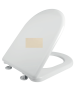 Κάλυμμα Λεκάνης WC B.T Βακελιτικό Κρεμ 41,5-47x35,3cm D Shape, Βεργίνα,Φρύνη,Μαγιόρκα, Αρμονία,Essedra, Alfa, Aveiro Elvit 0016-crem