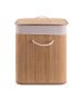 Καλάθι Απλύτων Ορθογώνιο Πτυσσόμενο 60lt Bamboo Essential  Estia Home Art 02-12816