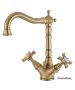 Μπαταρία Νιπτήρα με Αυτόματη Βαλβίδα Princeton Bugnatese Bronze 834-220