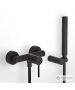 Μπαταρία Ντουζιέρας Tonda Eurorama Black Matt 145150-400