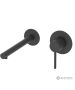Μπαταρία Νιπτήρα Τοίχου Tonda Eurorama Black Μatt 145904-400