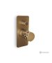 Μίκτης Εντοιχισμού 2 Εξόδων Eletta Chester Eurorama Bronze Brushed 168030SL-221