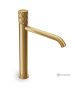 Μπαταρία Νιπτήρα Υψηλή με Βαλβίδα Clic-Clac Eletta Chester Eurorama Brushed Gold 168309P-201