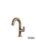 Μπαταρία Νιπτήρα με Βαλβίδα Clic-Clac Slim Vicario Antique Brass 500010-221