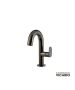 Μπαταρία Νιπτήρα με Βαλβίδα Clic-Clac Slim Vicario Black Chrome 500010-405