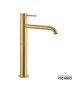Μπαταρία Νιπτήρα Υψηλή με Βαλβίδα Clic-Clac industrial Vicario Brushed Gold 512041-201