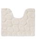 Πατάκι Λεκάνης Μπάνιου Βαμβακερό 50x60cm Ivory Sealskin Pebbles 294416410
