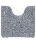 Πατάκι Λεκάνης Μπάνιου 55x60cm Chenille Grey Sealskin Misto 294617012