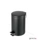 Χαρτοδοχείο Επιδαπέδιο 3l Geesa Black 634-400