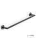 Πετσετοκρεμάστρα Σταθερή 60εκ. NEMOX Geesa Inox Black Brushed 6507/60-410