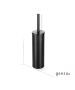 Πιγκάλ Επίτοιχο NEMOX Geesa Inox Black Matt 6511-400
