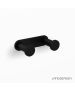 Κρεμάστρα 2 Αγκίστρων Langberger Black Matt 21280-32A-400