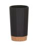 Cork black ποτήρι οδοντόβουρτσας Sealskin 362510419