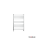 Θερμαινόμενη Πετσετοκρεμάστρα μπάνιου Inox BELLAVIA  75x50 polished BEL7550-110