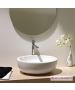 Νιπτήρας Πορσελάνης Planet 48x39 Scarabeo White 8112-300