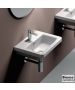 Νιπτήρας Πορσελάνης City 50x40 (1 οπή) Bianco Ceramica White MCITY83-300