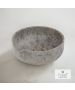 Νιπτήρας Μαρμάρινος Thalo Φ33 h.12.5 Fossil Emperador Pale DR33-524
