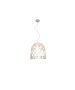HL-3586-1PΜ LEWIS WORN ANTIQUE WHITE PENDANT HOMELIGHTING 77-4014