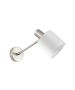 SE21-NM-22-SH1 ADEPT WALL LAMP Nickel Matt Wall lamp White Shade+ HOMELIGHTING 77-8328