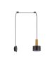 SE21-GM-4-NM1W-MS1 ADEPT TUBE Gold Matt Wall Lamp Black Metal Shade+ HOMELIGHTING 77-8829