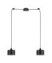 SE21-BL-B10-BL2-MS1 ADEPT PENDANT Black Metal Shade + HOMELIGHTING 77-9036