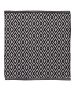 Πατάκι Μπάνιου 60x60cm Cotton Sealskin Trellis Black 800107