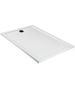Ντουζιέρα 90x75xY2 εκ. Χυτή με Βαλβίδα Αποχέτευσης Sanitec Flat Classic White A204-00