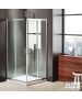 Καμπίνα ντουζιέρας Γωνιακής Εισόδου Corner Entry 72x90 (69-71 x 87-89 εκ.), Axis Clean Glass Chrome CX7290C-100