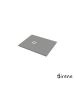 Ντουζιέρα Cast Marble (Χυτό μάρμαρο) με Βαλβίδα Slate 100 x 80 Sirene Beton Matt S10080-411