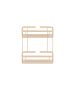 Sanco Shower Baskets Διπλή παραλ/μη Θήκη Μόκα ματ 00004-M103