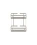 Sanco Shower Baskets Διπλή παραλ/μη Θήκη Γκρι τσιμέντου ματ 00004-M104