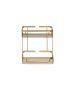 Sanco Shower Baskets Διπλή παραλ/μη Θήκη PVD θερμό μπρονζέ γυαλιστερό 00004-PVD-01PL