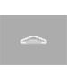 Sanco Shower Baskets Σπογγοθήκη Γωνιακή Λευκό ματ 00007-Μ101