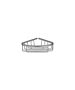 Sanco Shower Baskets Γωνιακή Θήκη PVD gun metal βουρτσιστό 00008-PVD-05BR