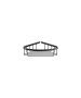 Sanco Shower Baskets Γωνιακή Θήκη Μαύρο ματ 00008-Μ116