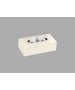 Sanco Tissue Dispensers Tissue Box Free standing | Wall mounted (AISI 304) Μπεζ ματ 00102-Μ102