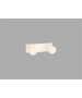 Sanco Bath Robe Hook & Door Stop Διπλό Άγκιστρο Μπεζ ματ 00682-Μ102
